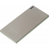 Мобильный аккумулятор Hiper PowerBank SLIM3500+ 3500mAh 1A серебристый 1xUSB (чехол в комплекте) (SLIM3500+ SILVER)