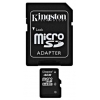 Флеш карта microSDHC 4Gb Class4 Kingston SDC4/4GB + adapter