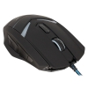 Мышь Oklick 745G LEGACY black/lt.blue optical (2400dpi) USB Gaming (6but) (866475)
