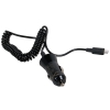 Автомобильное зарядное устроиство 3Cott 3C-CC-142AB-1USB-1MC, с выходом  5V1A USB AF и кабелем Micro USB/M 0,9 м с выходом 5В 2.1А, черный