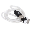 Кабель 3Cott 3C-CLDC-064BB-IP4, Apple 30-pin с подсветкой холодного оттенка, 1 м, черный