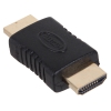 Переходник 3Cott 3C-HDMIM-HDMIM-AD208GP, с HDMI A/M на HDMI A/M, позолоченные коннекторы, черный