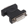 Переходник 3Cott 3C-DVIF-VGAM-AD246, с DVI 24+5F на VGA 15/M, никелированные коннекторы, черный