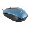 Мышь Oklick 195M синий/черный оптическая (800dpi) USB (2but) (M218 BLUE)
