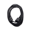 Кабель питания сист.блок-монитор Cablexpert PC-189-VDE-5M, 5м, C13-C14, VDE, 10А, черный, с заземлением