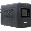 UPS 1000VA SVEN < Reserve Home-1000> LCD, 2 евро  розетки,  без  АКБ