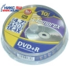 DVD+R DISC MEMOREX   4.7GB  4X  <уп. 10 шт.> на шпинделе