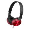 Гарнитура накладные Sony MDR-ZX310AP 1.2м красный проводные (оголовье) (MDRZX310APR.CE7)