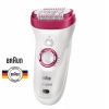 Эпилятор Braun 9-538 WD скор.:2 насад.:1 от аккум. белый/розовый (81476678)