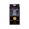 Кабель USB 3.0 Konoos KC-mUSB3nbk, AM/microBM 9P, 1м, черный, нейлоновая оплетка, коробка