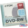 Mini DVD-RW Disc TDK   1.4Gb  2x