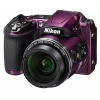 Фотоаппарат Nikon CoolPix L840 фиолетовый 16Mpix Zoom38x 3" 1080p 20Mb SDXC/SDXC CMOS IS opt+el 1minF rotLCD HDMI/AA (VNA772E1)