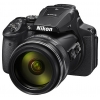 Фотоаппарат Nikon CoolPix P900 черный 16Mpix Zoom83x 3" 1080p SDXC CMOS 1x2.3 IS opt 1minF turLCD VF HDMI/WiFi/GPS/EN-EL23 (VNA750E1)