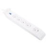 Сетевой фильтр CyberPower SB0502BA белый 5m, 5 розеток (1NP-0000654-00G)
