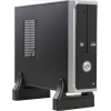 Desktop  Exegate <MI-205> Black(&Silver) Mini-ITX 350W  (24+4пин) <EX234934RUS>