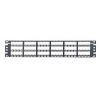 Патч-панель Panduit (CP72BLY) универ. 19" 72 порта наборн. черн.
