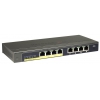 Коммутатор NETGEAR  GS108PE-300EUS 8-портовый гигабитный (из них 4 порта с PoE) коммутатор ProSafe Plus с внешним блоком питания и функциями энергосбе