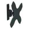 Кронштейн Ultramounts UM205 черный для ТВ 17-37" настенный до 20кг наклон 20  поворот +/-45