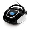 Аудиомагнитола BBK BS05 черный металлик 2.4Вт/MP3/FM(dig)/USB/SD ((BS) BS05 ЧЕРНЫЙ/МЕТАЛЛИК)