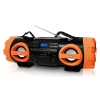 Аудиомагнитола BBK BX999BT черный/оранжевый 80Вт/CD/CDRW/MP3/FM(dig)/USB/BT ((CDS) CD-МАГНИТОЛА BX999BT Ч/О)