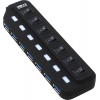 Orient <BC-316> 7-port USB3.0 Hub с  выключателями + б.п