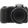 Nikon CoolPix L340 <Black> (20.1Mpx, 22.5-630mm, 28x, F3.1-5.9, JPG,SDXC, 3.0",  USB2.0,  AV,  4xAA)