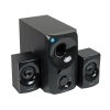 Колонки Nakatomi GS-35 BLACK 2.1, 35W+2*15W RMS, Bluetooth, USB+SD reader