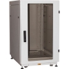 NT BUSINESS / MGLASS 18-68 G Шкаф 19" напольный, серый 18U 600x800, дверь  стекло-металл (3ч)
