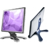 17"    MONITOR BENQ FP783-(CAM) <BLACK-SILVER>  (LCD, 1280X1024, +DVI, WEBCAM, USB2.0 HUB)