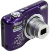 Nikon CoolPix L31 <Purple> (16.1Mpx, 26-130mm, 5x, F3.2-6.5, JPG, SDXC, 2.6",  USB2.0, AV, AAx2)