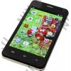 QUMO QUEST 406 Black (1.2GHz, 512MbRAM, 4" 800x480 IPS, 3G+BT+WiFi+GPS, 4Gb+microSD,  2Mpx, Andr)