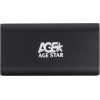 Внешний корпус SSD AgeStar 3UBMS1 mSATA USB 3.0 пластик/алюминий черный