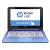 Трансформер HP Stream x360 11-p055ur Celeron N2840/2Gb/SSD32Gb/Intel HD Graphics/11.6"/Touch/HD (1366x768)/3G/Windows 8.1 64/lt.blue/WiFi/BT/Cam (L1S04EA)