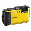 Фотоаппарат Nikon CoolPix AW130 желтый 16Mpix Zoom5x 3" 1080p 473Mb SDXC CMOS IS opt+el 1minF HDMI/KPr/DPr/WPr/WiFi/GPS/EN-EL12 (VNA844E1)