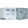 MIDITOWER MICROLAB M4660 WHITE MICRO ATX 300W (для P4)+6-IN-1 CARD READER