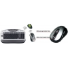 A4-Tech Wireless Keyboard+Optical Mouse <KBS-2680RP(USB)>(Кл-ра Ergo,М/Мед,USB,RF+Мышь USB,8кн,Roll,Optical,RF)
