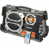 Аудиомагнитола Rolsen RBM-312 черный/серебристый 25Вт/MP3/FM(dig)/USB/microSD (1-RLAM-RBM312-CUBE)