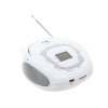 Аудиомагнитола BBK BS05 USB/SD белый/металлик (BS05 белый/металлик)