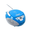 Аудиомагнитола BBK BX108U CD MP3 голубой металлик (BX108U голубой металлик)