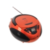 Аудиомагнитола BBK BX108U CD MP3 оранжевый/черный (BX108U о/ч)