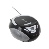 Аудиомагнитола BBK BX108U CD MP3 черный/металлик (BX108U ч/м)