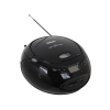 Аудиомагнитола BBK BX109U CD MP3 черный/металлик (BX109U ч/м)