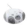 Аудиомагнитола BBK BX110U CD MP3 белый (BX110U бел)