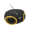 Аудиомагнитола BBK BX150U CD MP3 черный/желтый (BX150U ч/ж)