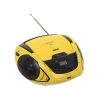 Аудиомагнитола BBK BX190U CD MP3 черный/желтый (BX190U ч/ж)