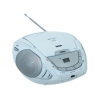Аудиомагнитола BBK BX190U CD MP3 белый/металлик (BX190U б.м)