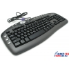Клавиатура Defender KM-1080B/KB-0108 Black <PS/2> 104КЛ+18КЛ М/Мед