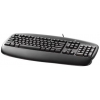 Кл-ра LOGITECH DELUXE Y-SU61 BLACK <PS/2> ERGO 104КЛ <967447>