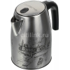 Чайник электрический Polaris PWK 1824CA Moscow 1.8л. 2200Вт серебристый/рисунок (корпус: нержавеющая сталь)
