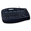 Кл-ра Microsoft MultiMedia Keyboard ver.1.0a <Black> Ergo <PS/2> 102КЛ+17КЛ М/Мед <N86-00038>